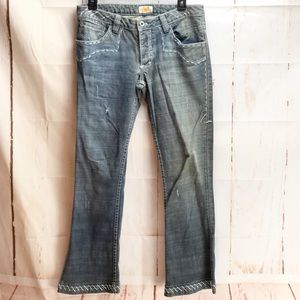 Antik denim Embroidery jeans